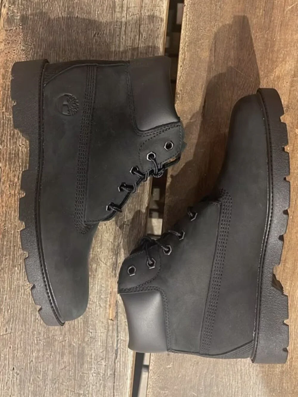 TIMBERLAND CLASSIC 6 IN WATERPROOF BOOT BLACK NUBUCK 10910-001 ALL SIZES